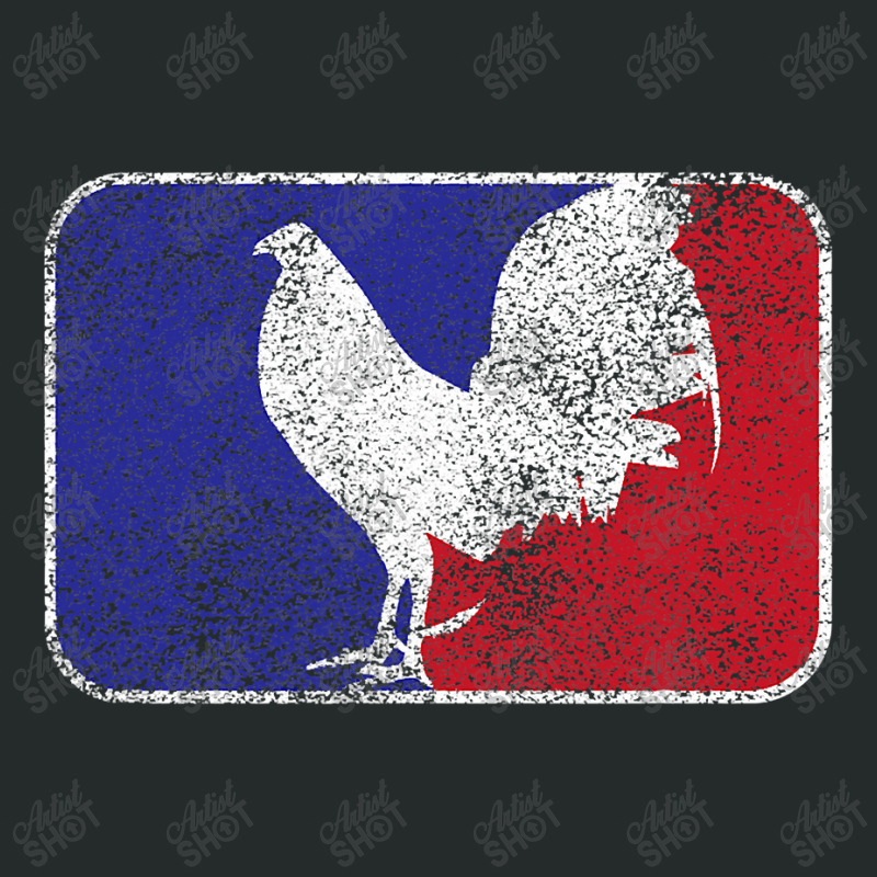 Major League Cock Fight Cock Fight Women's Triblend Scoop T-shirt by new121 | Artistshot