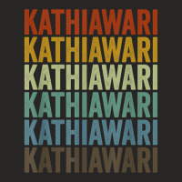 Kathiawari Horse Retro T Shirt Ladies Fitted T-shirt | Artistshot