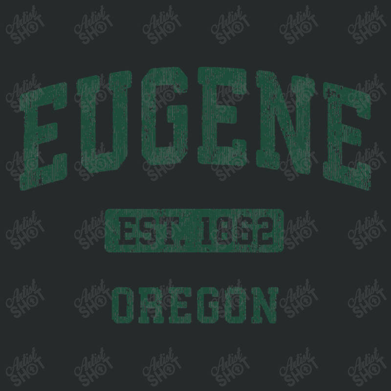 Eugene Oregon Or Vintage Athletic Sports Design Women's Triblend Scoop T-shirt by CUSER3772 | Artistshot