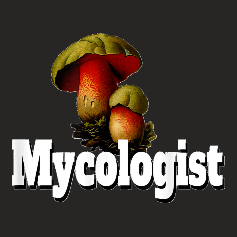 Mycologist Mushroom Graphic Ladies Fitted T-Shirt by saterseim | Artistshot