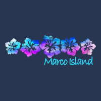 Womens Marco Island, Fl Tropical Flower T Shirt Vacation Beach V Neck Men Denim Jacket | Artistshot