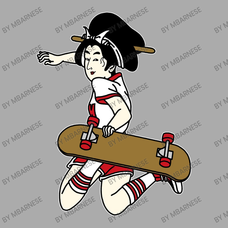 Geisha And Skateboard T-shirt | Artistshot