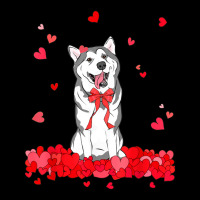 Cool Siberian Husky Valentines Day Dog Lover Gift Legging | Artistshot