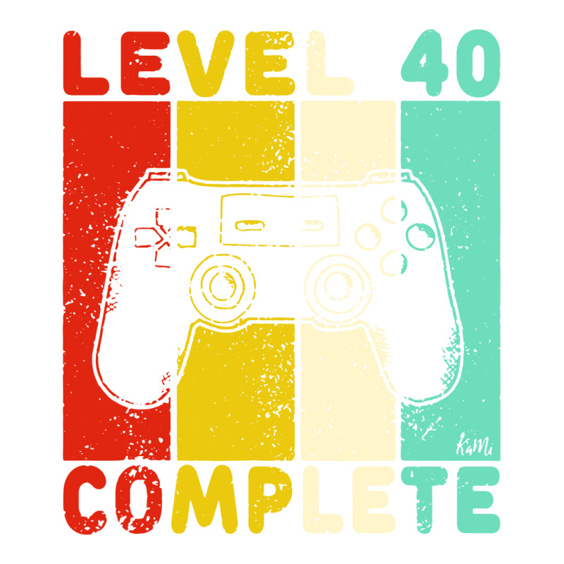 Neu 40. Geburtstag Männer Gamer Level 40 V-Neck Tee by cm-arts | Artistshot