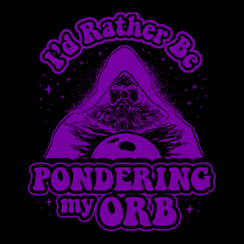 I'd Rather Be Pondering My Orb Baby Tee | Artistshot