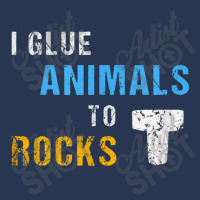 Saltwater Aquarium Saltwater Fish Tank I Glue Animals To Rocks Men Denim Jacket | Artistshot