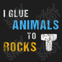 Saltwater Aquarium Saltwater Fish Tank I Glue Animals To Rocks Classic T-shirt | Artistshot