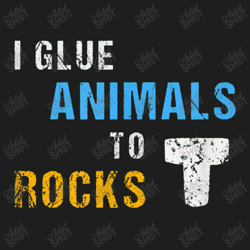 Saltwater Aquarium Saltwater Fish Tank I Glue Animals To Rocks Classic T-shirt by milkymanarts | Artistshot