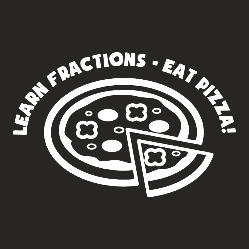 Learn Fractions Eat Pizza! Ladies Fitted T-Shirt by cm-arts | Artistshot