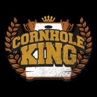 Cornhole King Funny Cornhole Tournament T Shirt Adjustable Cap | Artistshot