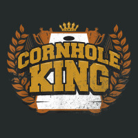 Cornhole King Funny Cornhole Tournament T Shirt Women's Triblend Scoop T-shirt | Artistshot