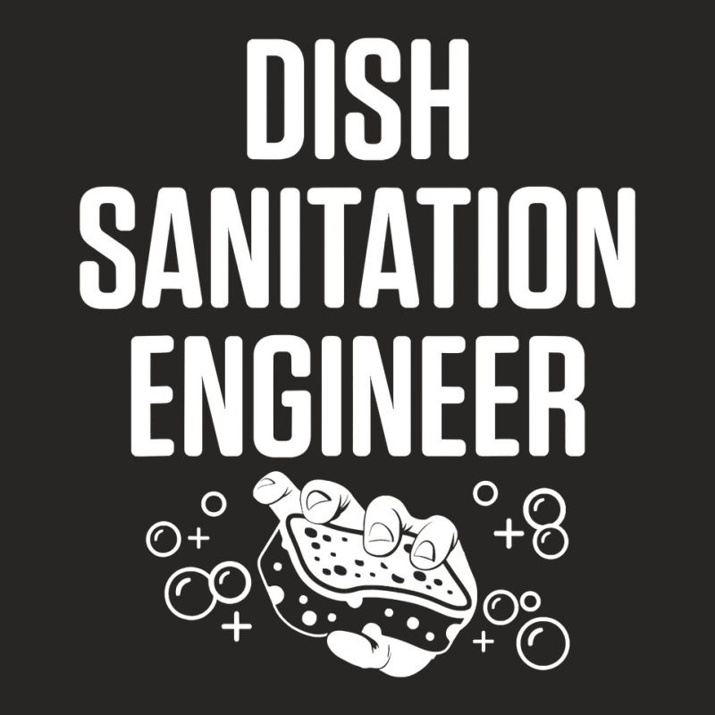 Dishwasher Sanitation Engineer Funny Dishwashing Gift Ladies Fitted T-Shirt by EricWade | Artistshot