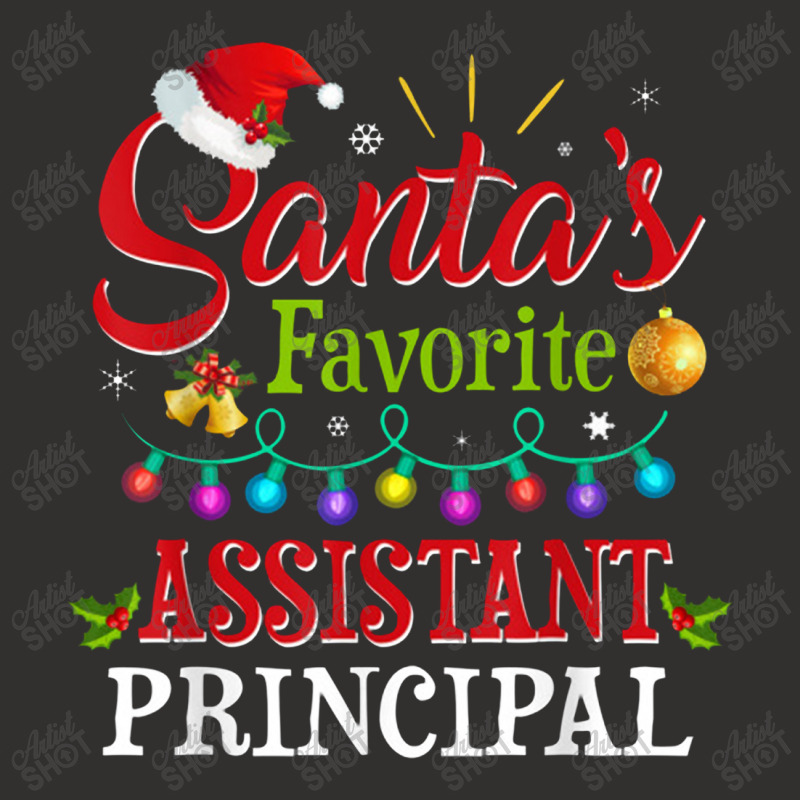 Santa's Favorite Assistant Principal Christmas Light Champion Hoodie by mizgosha | Artistshot