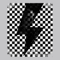 Checkered Lightning Bolt Thunder Checkerboard Graphic T Shirt Baby Bodysuit | Artistshot