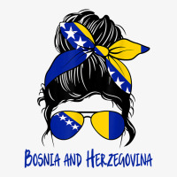 Bosnian Girl Bosniaks Girl Bosnia And Herzegovina Woman Flag T Shirt Ladies Fitted T-shirt | Artistshot