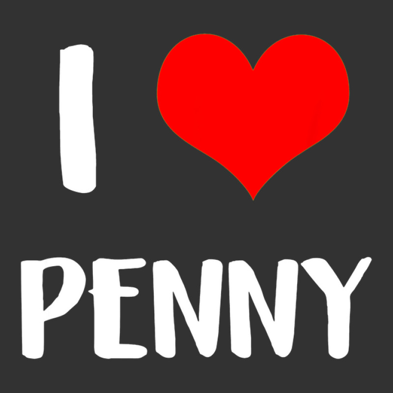 I Love Penny Valentine Sorry Ladies Guys Heart Belongs 3 Baby Bodysuit | Artistshot