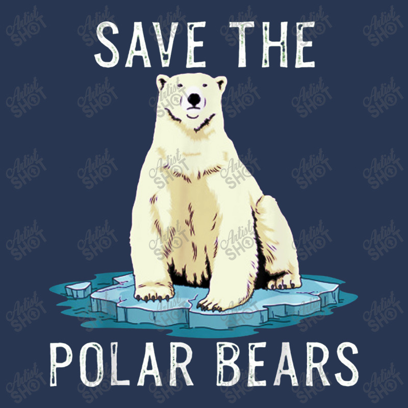 Save The Polar Bears Shirt Anti Climate Change Polar Ladies Denim Jacket by milkymanarts | Artistshot