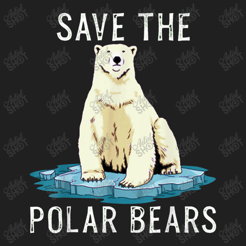 Save The Polar Bears Shirt Anti Climate Change Polar Ladies Polo Shirt by milkymanarts | Artistshot