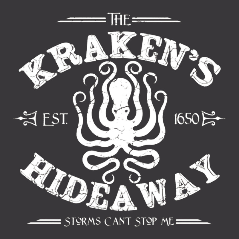 The Kraken's Hideaway, Distressed   Kraken Ladies Curvy T-Shirt by cm-arts | Artistshot