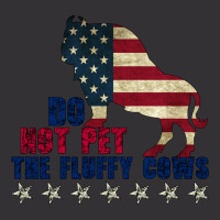 Do Not Pet The Fluffy Cows American  Bison  American Bison  Fluffy Cow Vintage Hoodie | Artistshot