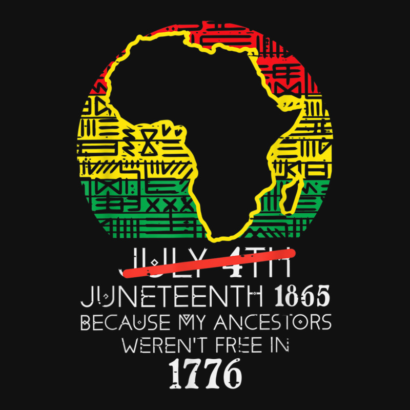 Africa Map July 4th Juneteenth 1865 June 19th Men Women Kids Skinny Tumbler | Artistshot