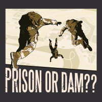 Prison Or Dam - Battle Royal Vintage Short | Artistshot