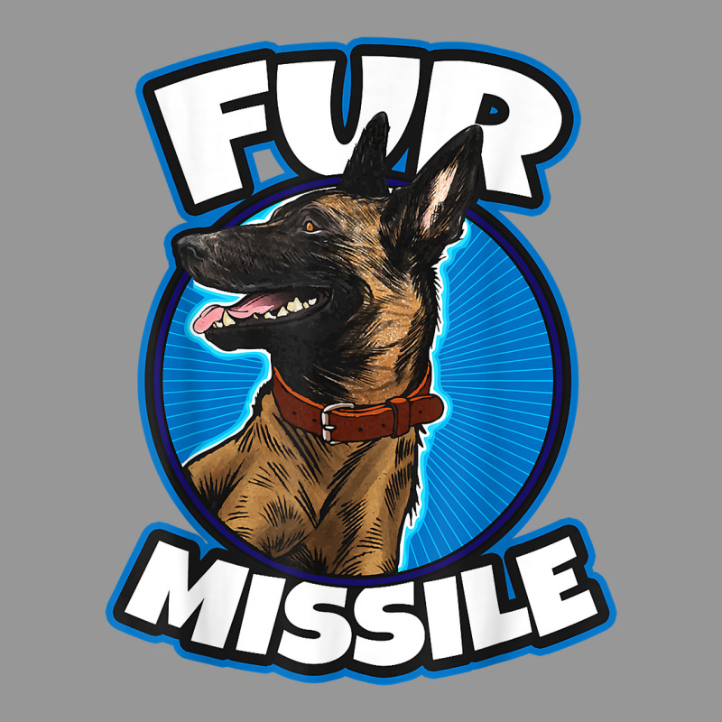 Fur Missiles Belgian Malinois Dog Missile T Shirt Women's V-Neck T-Shirt by nurselrveigelcci | Artistshot