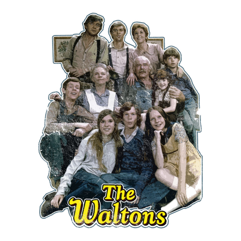 The Waltons, Distressed   The Waltons V-Neck Tee by cm-arts | Artistshot