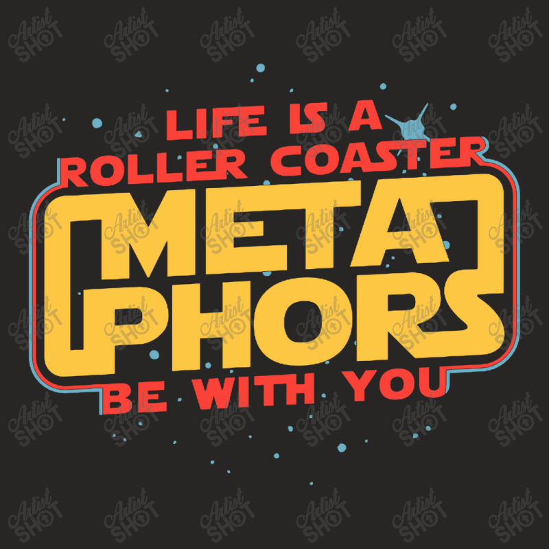 Meta Phors Be With You Ladies Fitted T-Shirt by Gubraxx | Artistshot