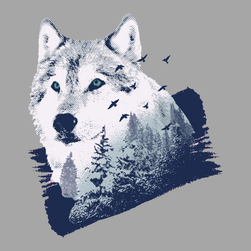 Wolf Forest Toddler Sweatshirt by cm-arts | Artistshot