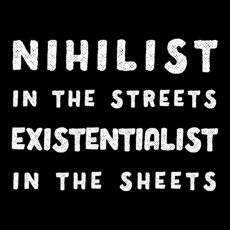 Nihilist In The Streets, Existentialist In The Sheets V-Neck Tee by cm-arts | Artistshot