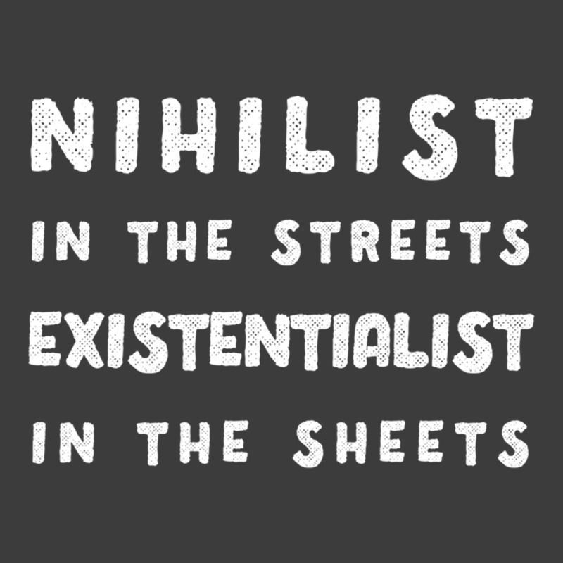 Nihilist In The Streets, Existentialist In The Sheets Men's Polo Shirt by cm-arts | Artistshot