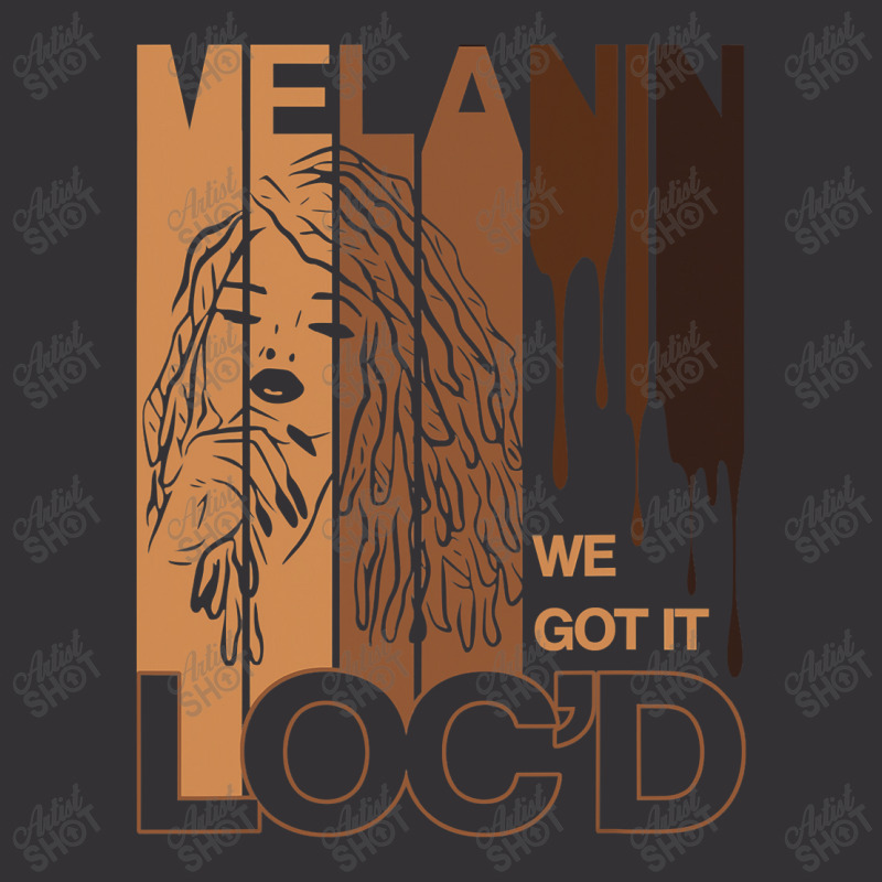 Melanin Drippin We Got It Loc'd Black Afro Natural Hair Vintage Hoodie | Artistshot