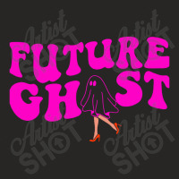 Future Ghost Funny Women's Ladies Fitted T-shirt | Artistshot