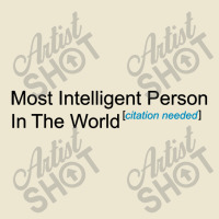 Most Intelligent Person In The World Citation Needed Cropped Hoodie | Artistshot