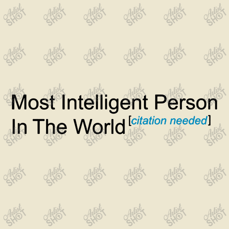 Most Intelligent Person In The World Citation Needed Cropped Hoodie by Gubraxx | Artistshot