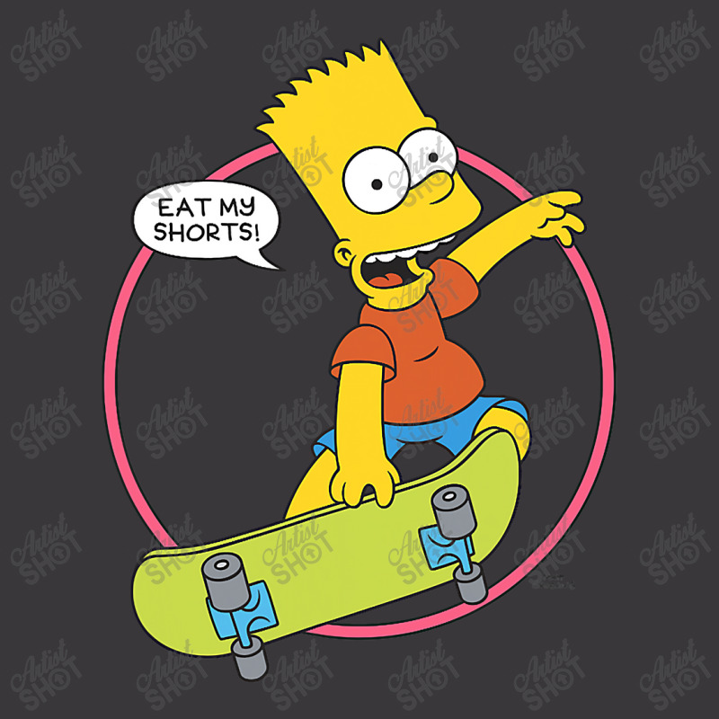 The Simpsons Bart Simpson Eat My Shorts Ladies Curvy T-Shirt by CUSER3772 | Artistshot