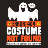 Error 404 Costume Not Found  Womens Men Halloween Ghost Tank Top | Artistshot