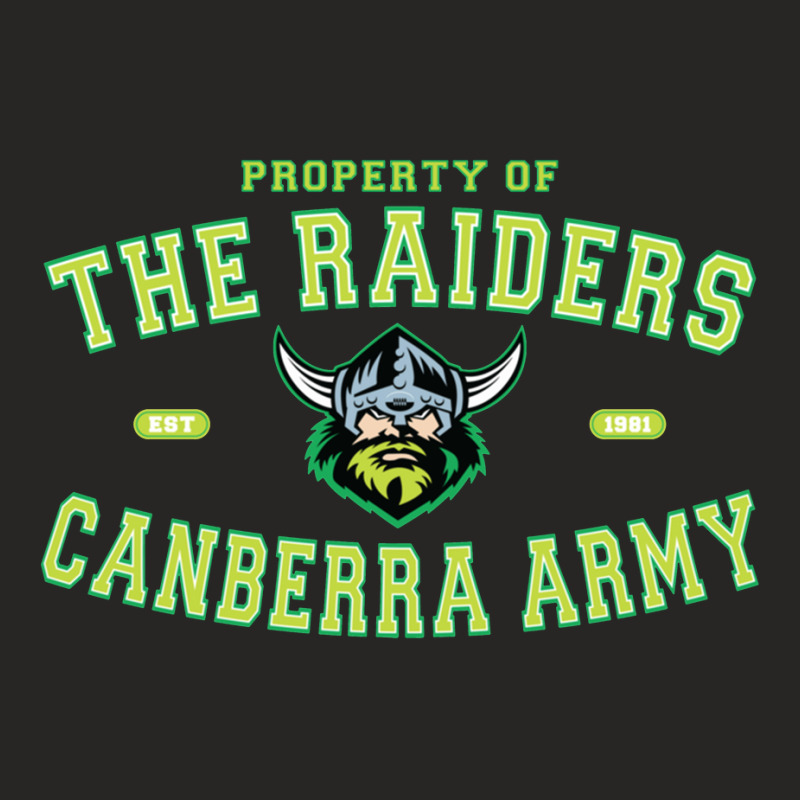 Nrl The Canberra Raiders Army Ladies Fitted T-Shirt by PamelaAnnHarris | Artistshot