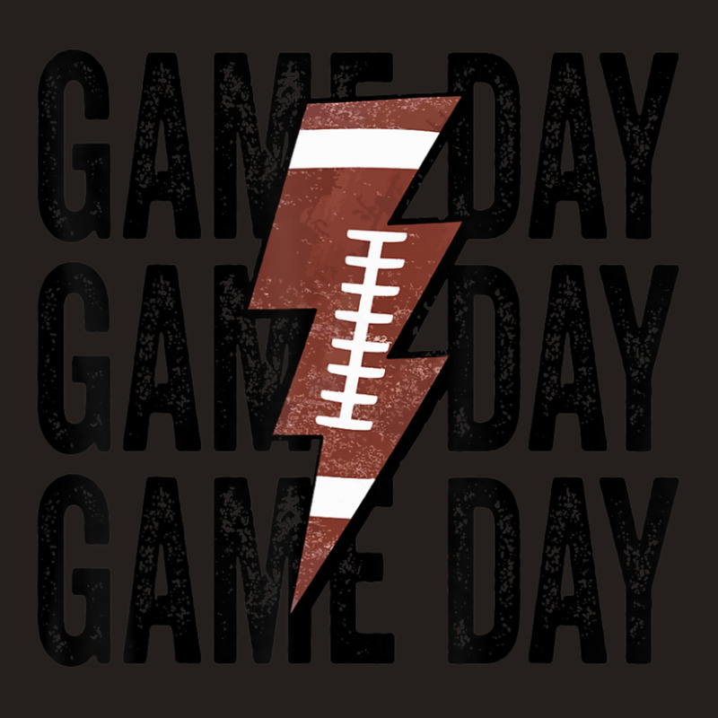 Vintage Game Day Football Lightning Bolt Team Sport Tank Top by Jerhogen528 | Artistshot