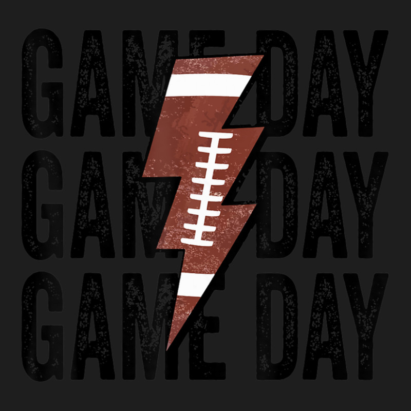 Vintage Game Day Football Lightning Bolt Team Sport Classic T-shirt by Jerhogen528 | Artistshot