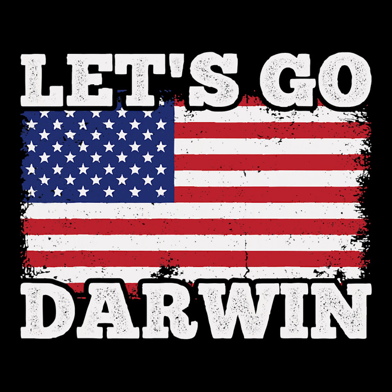 Lets Go Darwin Funny Sarcastic Women Men T-shirt Cropped Sweater by Teemoney2 | Artistshot