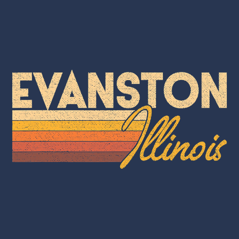 Evanston Illinois Men Denim Jacket by AuturoMedero | Artistshot