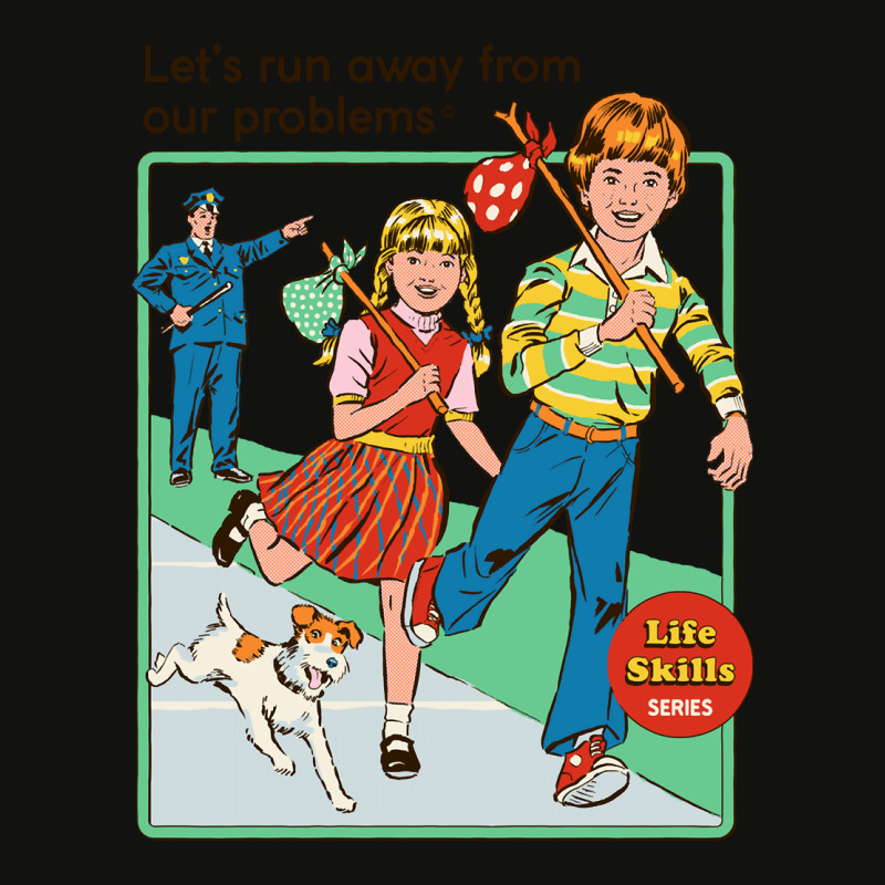 Let's Run Away Scorecard Crop Tee by cm-arts | Artistshot