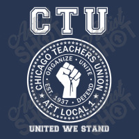 Chicago Teachers Union On Strike Protest United We Stand Men Denim Jacket | Artistshot