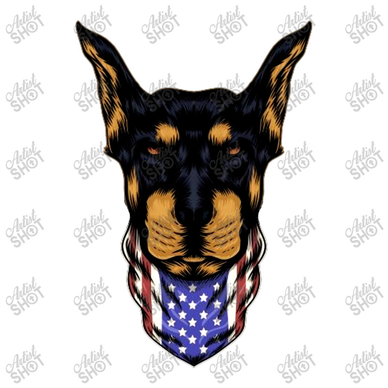 Doberman Bandana Crop Top | Artistshot