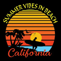 Summer Vibes California Beach Zipper Hoodie | Artistshot