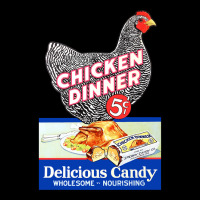 1923 Chicken Dinner Candy Bar Pop Cardboard Stand-up Advertisement Wit Adjustable Cap | Artistshot