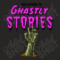 Ghastly Stories Zombie Graveyard Hand Ladies Fitted T-shirt | Artistshot