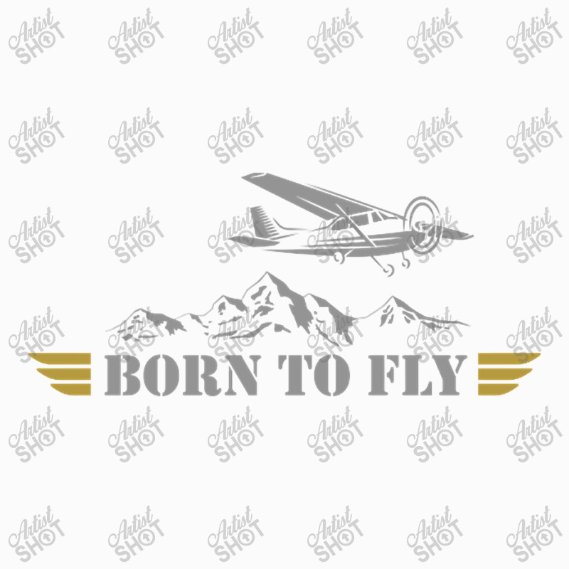 Born To Fly  Pilot Plane - Single Airplane Coffee Mug | Artistshot